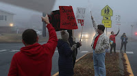 Brandywine teachers start picketing outside schools, continuing call for union contract