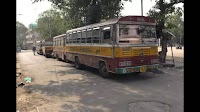 Buses go off roads after cop thrashes conductor