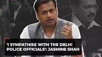 Delhi Police officials used as 'delivery boys' by BJP, says AAP leader Jasmine Shah