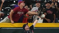 Diamondbacks ban fan who interfered with apparent would-be Giants HR for rest of season, citing 'multiple offenses'