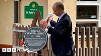 Jersey plaque honours concentration camp survivor