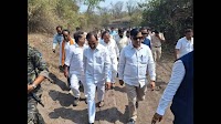 Ministers inspect illegal coal mining sites in Sundargarh
