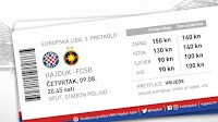 Tickets for Hajduk vs FCSB now on general sale
