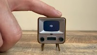 Video player looks like a 1-inch TV from the ’60s and is wondrous, pointless fun
