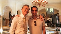 TJ Trinidad visits 'Quezon' set