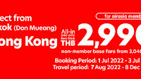 AirAsia Thailand pilots routes to China and Hong Kong SAR, indicating strong readiness to attract tourists to its Thai network