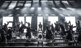 ‘Evita’ Review: Rachel Zegler Brings Thrilling Vocals to Jamie Lloyd’s Flashy but Empty Revival
