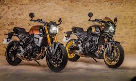 Suzuki GSX8T and GSX8TT retro-styled middleweight motorcycles revealed