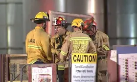 31 workers reach safety after partial collapse of Los Angeles industrial tunnel