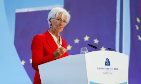 Euro zone facing increased inflation volatility, Lagarde says