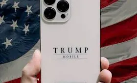 Goldenes Smartphone: Trumps Familie stellt Mobilfunkangebot vor