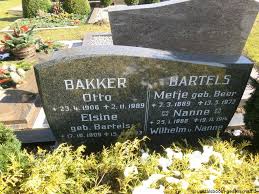 Grab von Otto Bakker (23.04.1906-02.11.1989), Friedhof Jemgum - je272