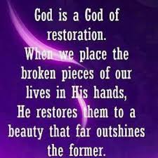 Image result for spiritual restoration