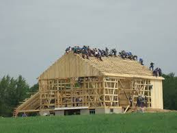 Image result for barn raising