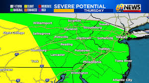 Two more days of unsettled weather before we dry up for our Holiday Weekend