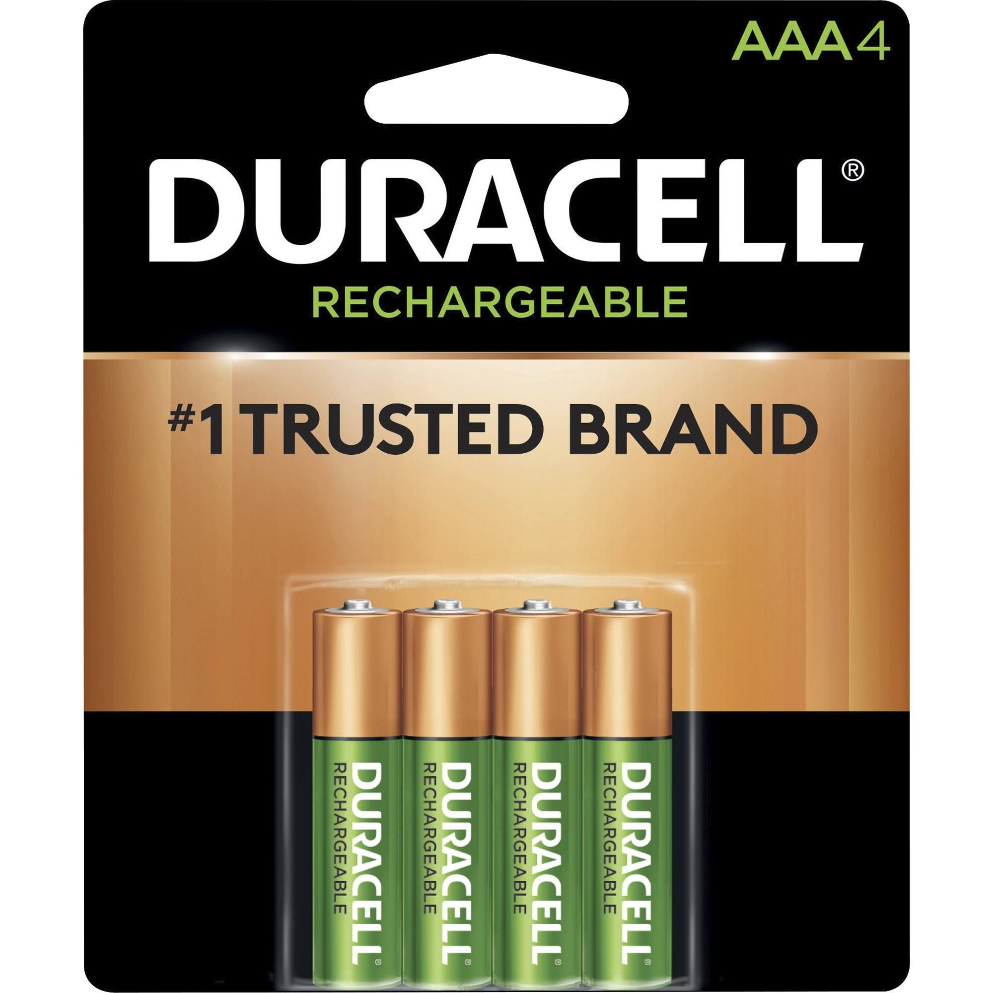 Duracell AAA NiMH Rechargeable Batteries