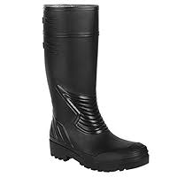 Unistar Men's Lightweight Gum Boots | 15 inch Black Anti ...