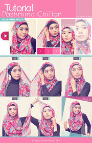 Image result for tutorial hijab