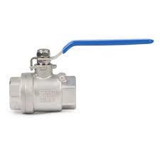 3/4" Stainless Steel Ball Valve, Full Port, Female – U.S. Solid