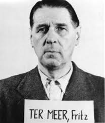 <b>Fritz (Friedrich</b> Hermann) ter Meer. Fotoaufnahme aus der National Archives <b>...</b> - P_C6_Angeklagter_Ter_Meer_FBI