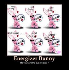 Resultado de imagen de energizer bunny gifs