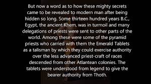 Image result for emerald tablets of thoth
