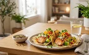 Esta cena con salmón podría ayudar a reducir el colesterol