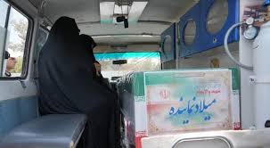 تشییع جنازه شهید میلاد نماینده