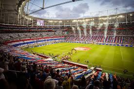 Nova voz da Arena Fonte Nova estreia em partida entre Bahia e Internacional