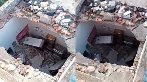 कैथून में मकान की छत ढही, बिजली कटौती बनी वरदान, कुछ ही मिनटों के फासले से बची 3 जिंदगियां