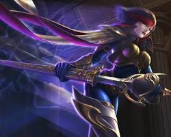 Obraz: Fiora, postać League of Legends