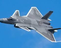 Image of Chengdu J20 Mighty Dragon fighter aircraft