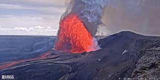 USGS: ‘Swarm of earthquakes’ at Kilauea may impact lava fountain episodes
