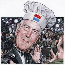 (Illustration by Drew Friedman). Anthony Bourdain knows how he can come off. The chef-turned-TV personality has written that it would be “entirely fair and ... - anthony-bourdain002