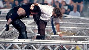 Image result for undertaker vs mankind hell in a cell full match