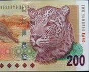 200 rand bankbiljet van de ZuidAfrikaanse rand