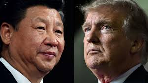Peter Navarro and Donald Trump amid US China tariff discussions
