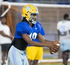 New Southern starting quarterback C'Zavian Teasett impresses with his 
poise, readiness