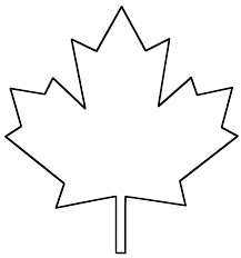 Maple Leaf - Coloring Pages - maple_leaf