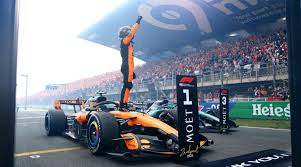 Verstappen crashes out as Norris wins the Dutch GP
