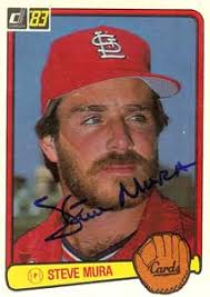 <b>Steve Mura</b> Autograph on a 1983 Donruss (#292) - steve_mura_autograph