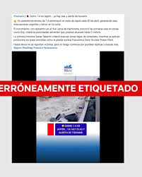 Verificación: Video antiguo de tsunami en Japón es erróneamente relacionado con sismo de 2026