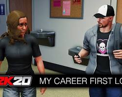 WWE 2K20 MyCAREER mode gameplay resmi