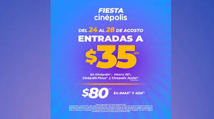 Fiesta Cinépolis 2026 llega con entradas a 35 pesos y 80 pesos en IMAX y 4DX: cuándo es