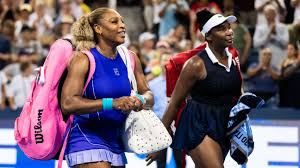 Live updates from Serena and Venus Williams' doubles match at the US Open