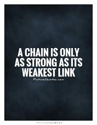 Greatest five renowned quotes about weakest link photograph Hindi ... via Relatably.com