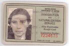 On October 12, 1909, Eulalia Garcia Maturey crossed the border into the United States from the city where she was born, Matamoros, Mexico. - OriginalGreenCard