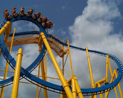 Immagine di Goliath roller coaster, Six Flags Fiesta Texas