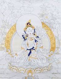 Image result for mother mary, quan yin, green and white tara
