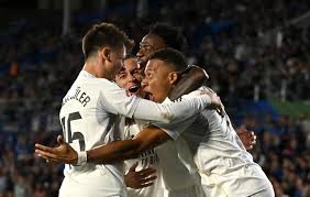 El Real Madrid ataca tarde para vencer al Getafe de 9 hombres en un tenso encuentro